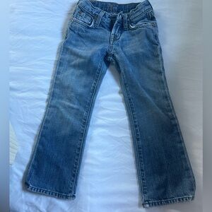 Girls 7 for all mankind stud pocket jeans size 4